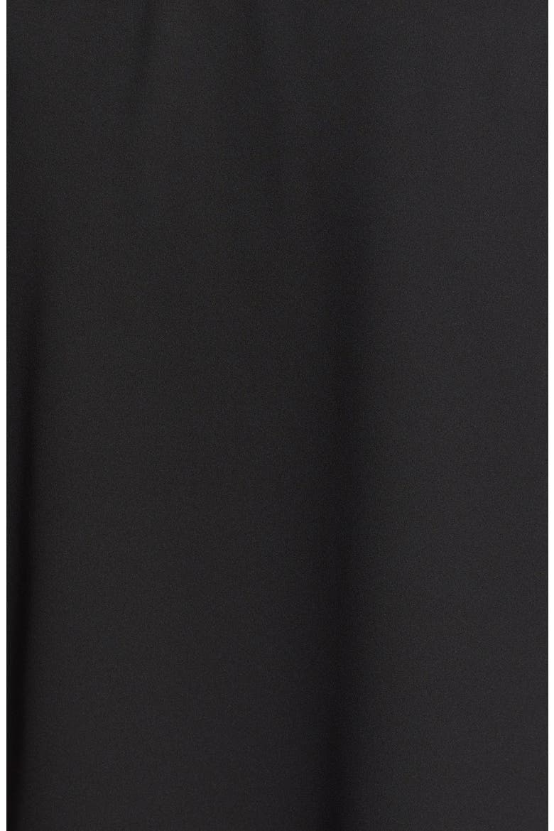 Ingrish Sleeveless Double Layer Crepe Blouse, Alternate, color, BLACK