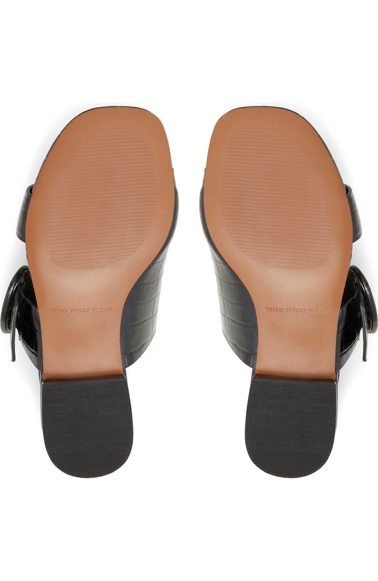 Who What Wear Charli Slide Sandal, Alternate, color,