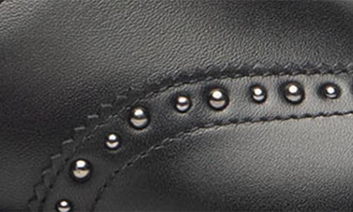 Nerogiardini Brogue Leather Chelsea Ankle Booties In Black