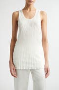 TOTEME Crinkled Sweater Tank