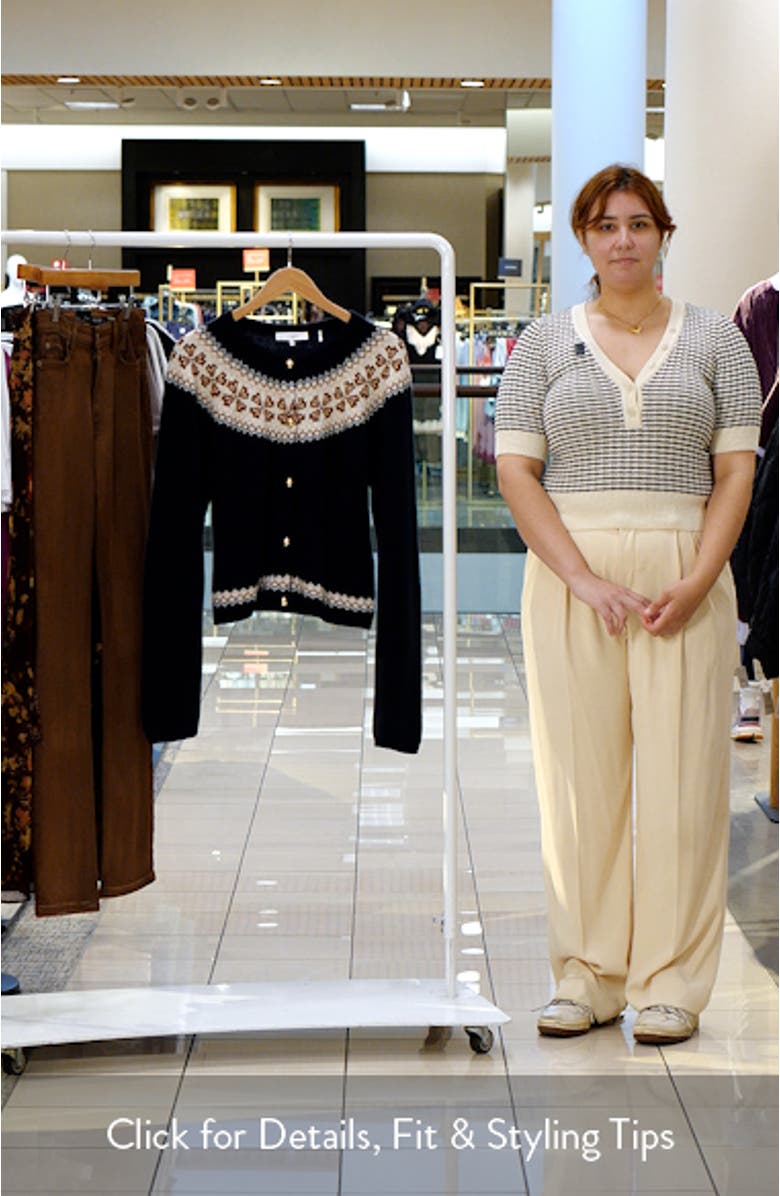 The Fair Isle Cashmere Cardigan, sales video thumbnail