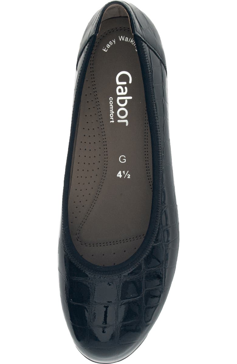 Gabor 72.620 Wedge Pump, Alternate, color, Black