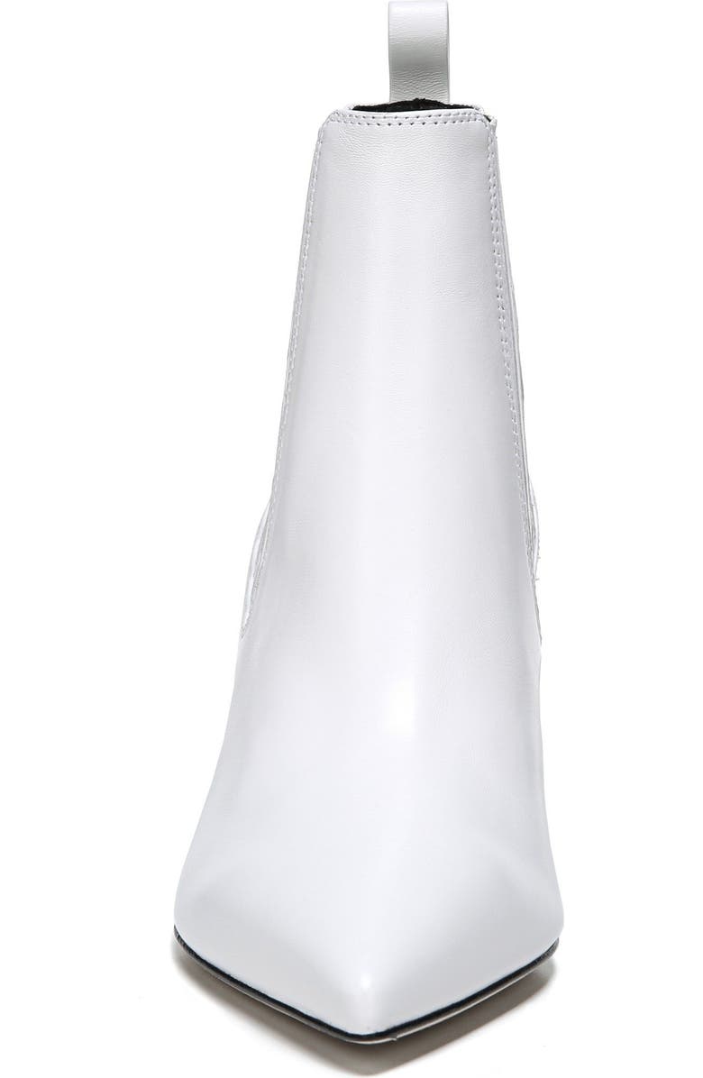 Diane von Furstenberg Mollo Chelsea Bootie, Alternate, color, Ivory Leather