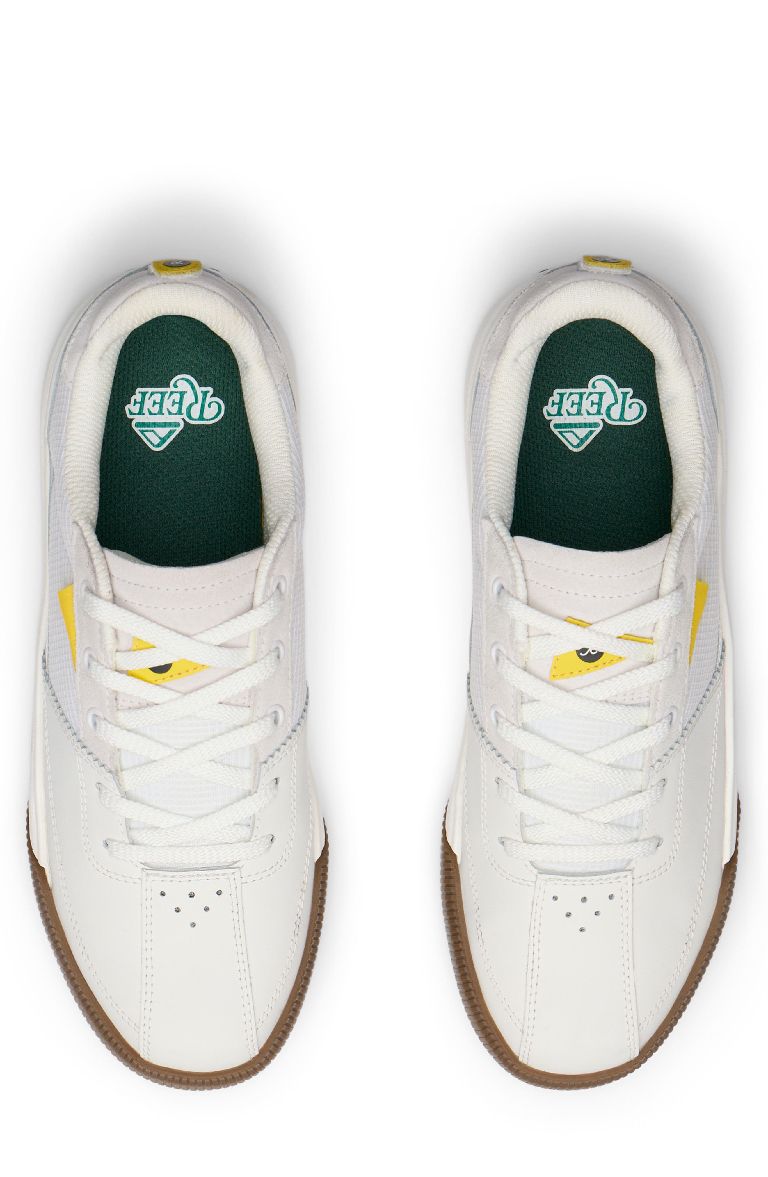 Reef Onshore Pines Low Top Sneaker, Alternate, color, White/ Gum