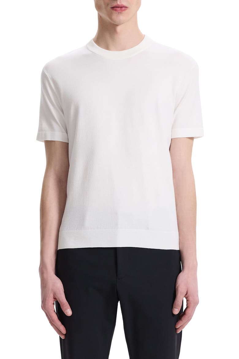 Sarior Short Sleeve Sweater, Main, color, WHITE