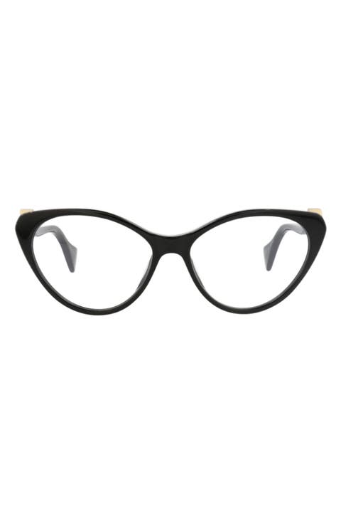 52mm Cat Eye Optical Glasses
