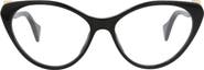 Gucci 52mm Cat Eye Optical Glasses