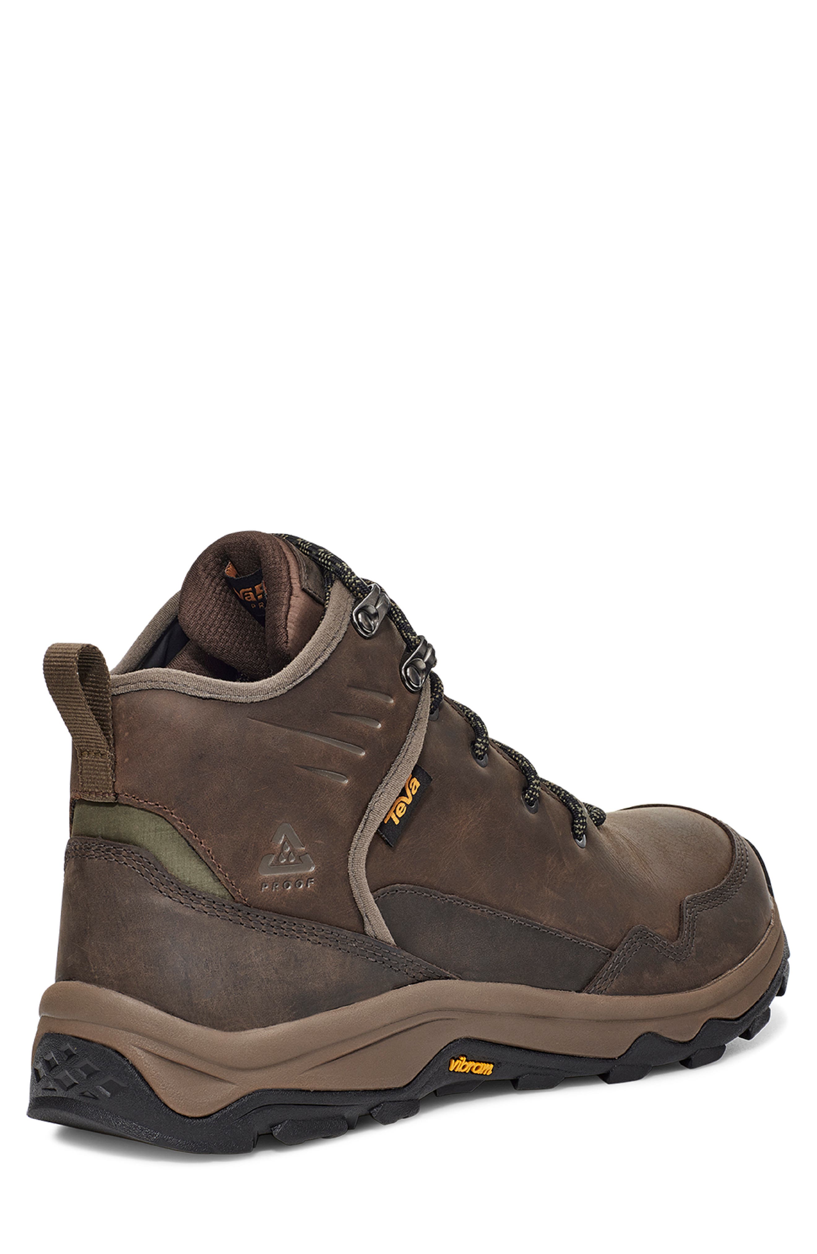 Teva Riva Waterproof Mid Boot, Alternate, color, Brown