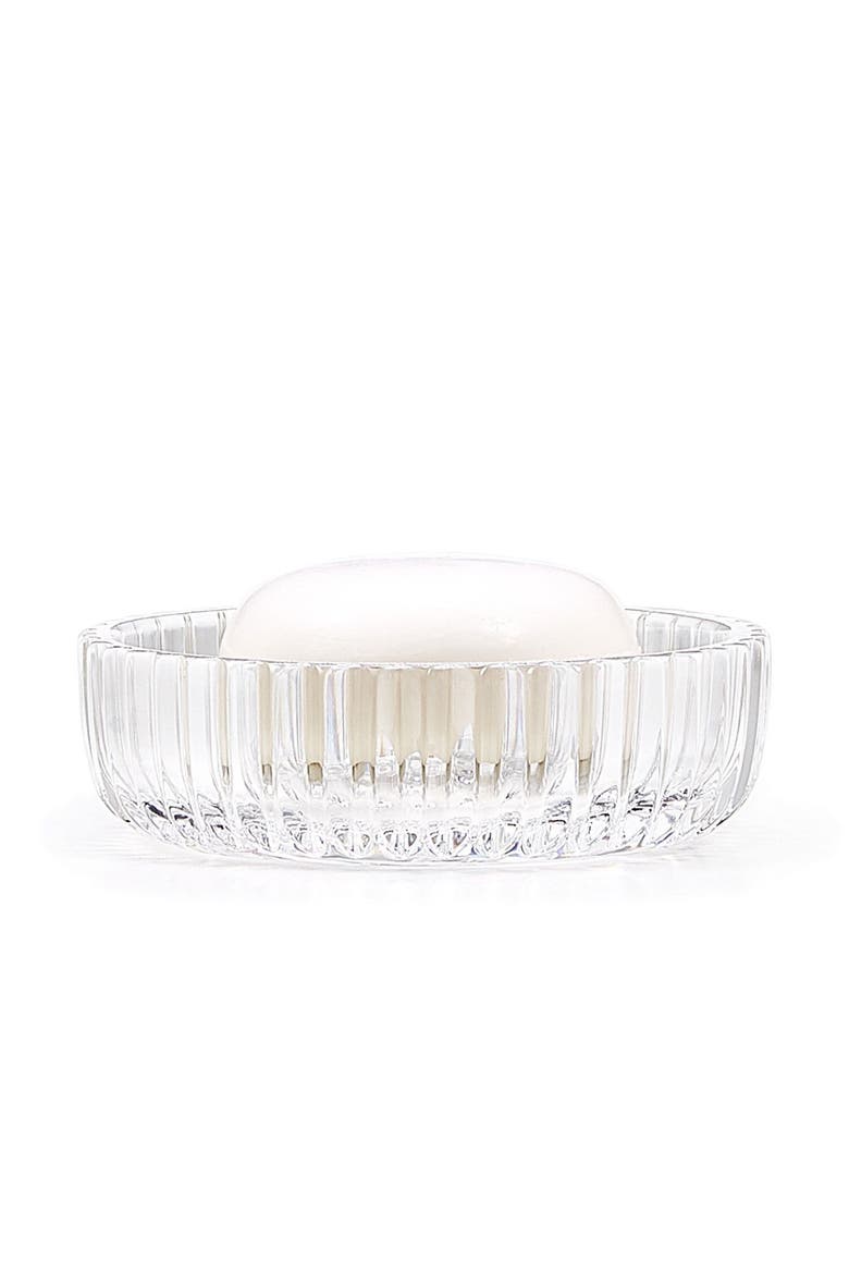 Prisma Soap Dish, Main, color, CLEAR