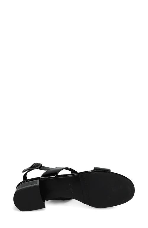 Vaneli Hatty Metallic Slingback Sandal In Black
