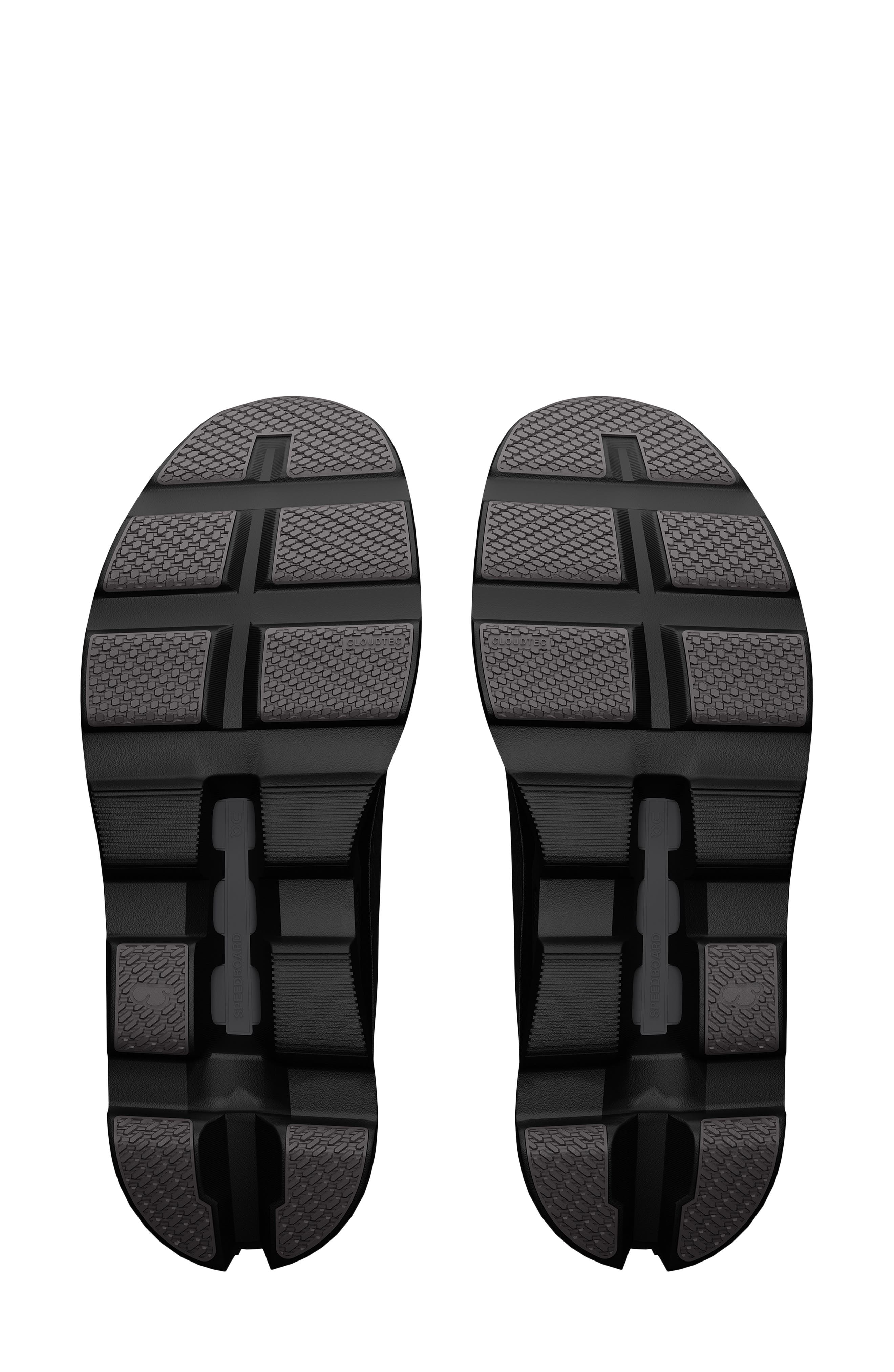 Cloudmonster 1 Running Shoe, Alternate, color, BLACK