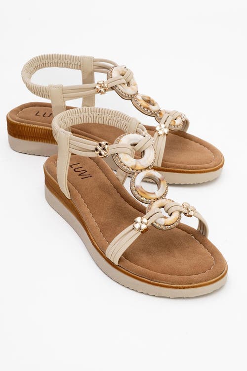 Prologue Shoes Junes Buckle-embellished Sandal