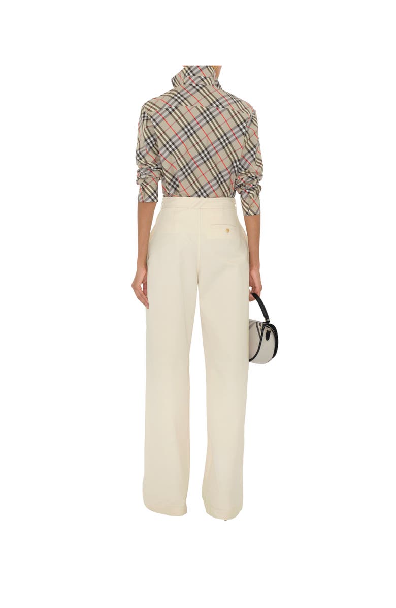 Burberry Regular Fit Check Cotton Shirt, Alternate, color, Chipping