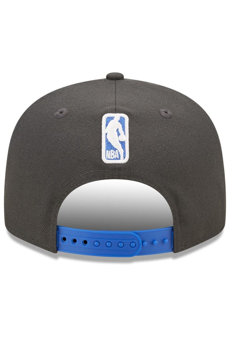Men's New Era  Navy Oklahoma City Thunder 2022/23 City Edition  Official 9FIFTY Snapback Adjustable Hat, Alternate, color, Navy