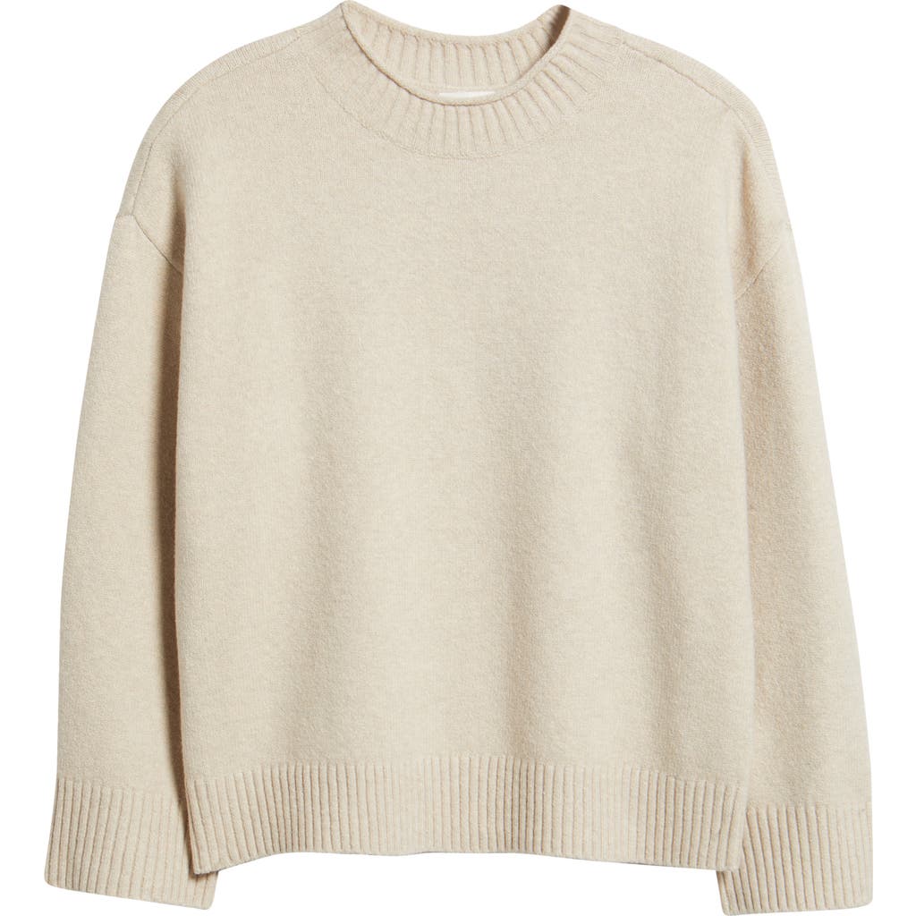 Bp. Everyday Easy Cotton Blend Sweater In Neutral