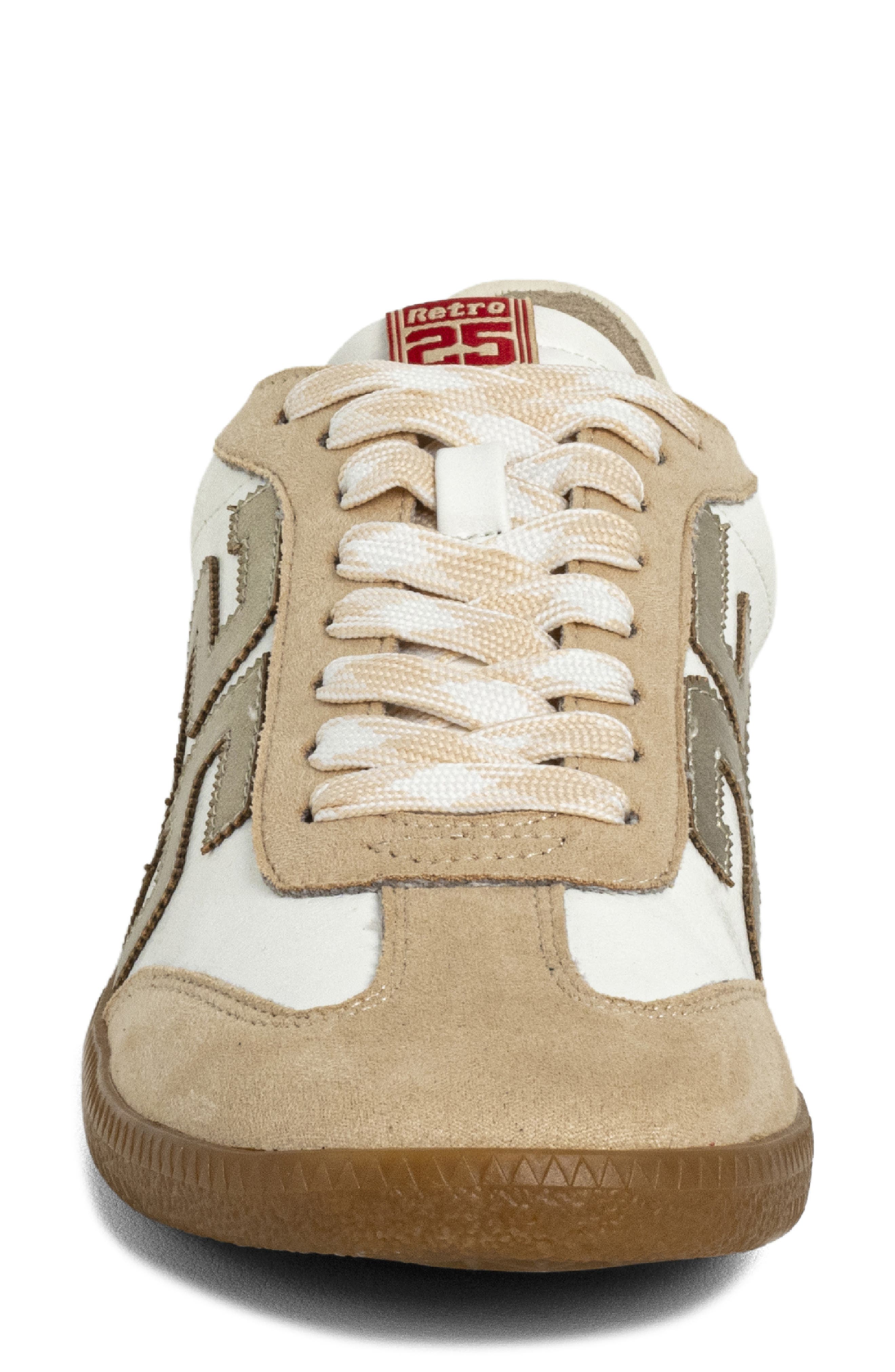 Retro 25 Sneaker, Alternate, color, WHITE GOLD