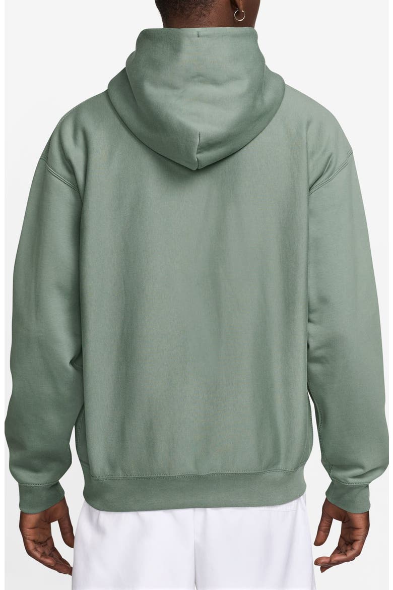 Life Fleece Full Zip Hoodie, Alternate, color, STEAM/ WHITE