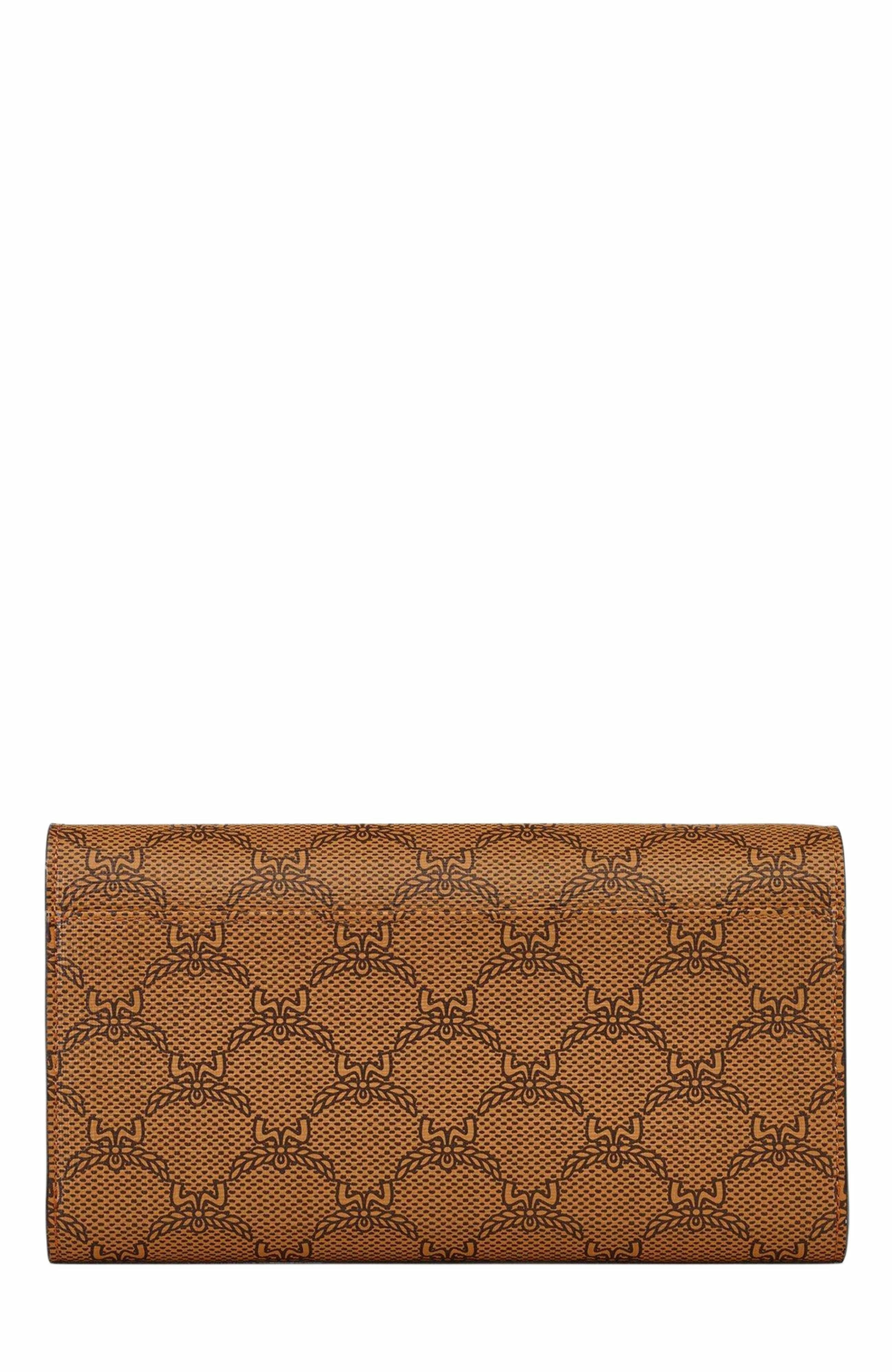 MCM Himmel Crossbody Wallet in Lauretos, Alternate, color, 