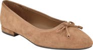 Calvin Klein Cyrie Bow Embellished Ballet Flat