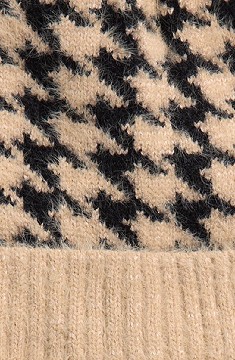 Tasha Pompom Beanie & Scarf Set, Alternate, color, Neutral
