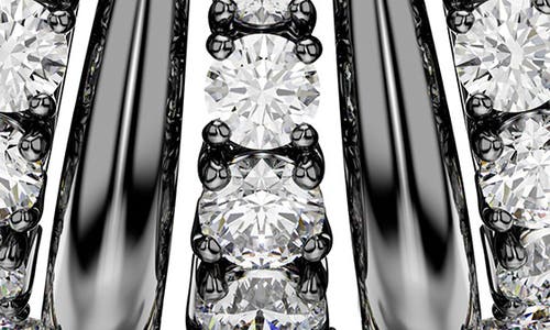Swarovski Sublima Ruthenium Plated Pendant Necklace In Black