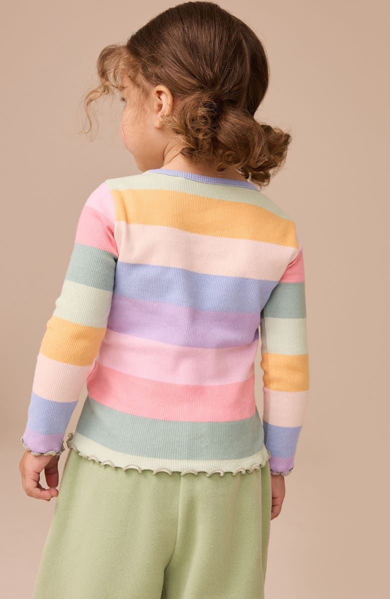 NEXT Kids' Stripe Long Sleeve Top, Alternate, color, Multi