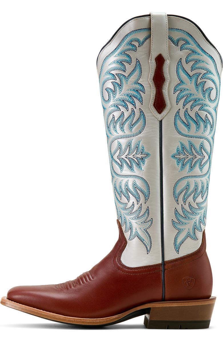 Ariat Futurity Tall Boot, Alternate, color, Dark Cognac/Pearly White