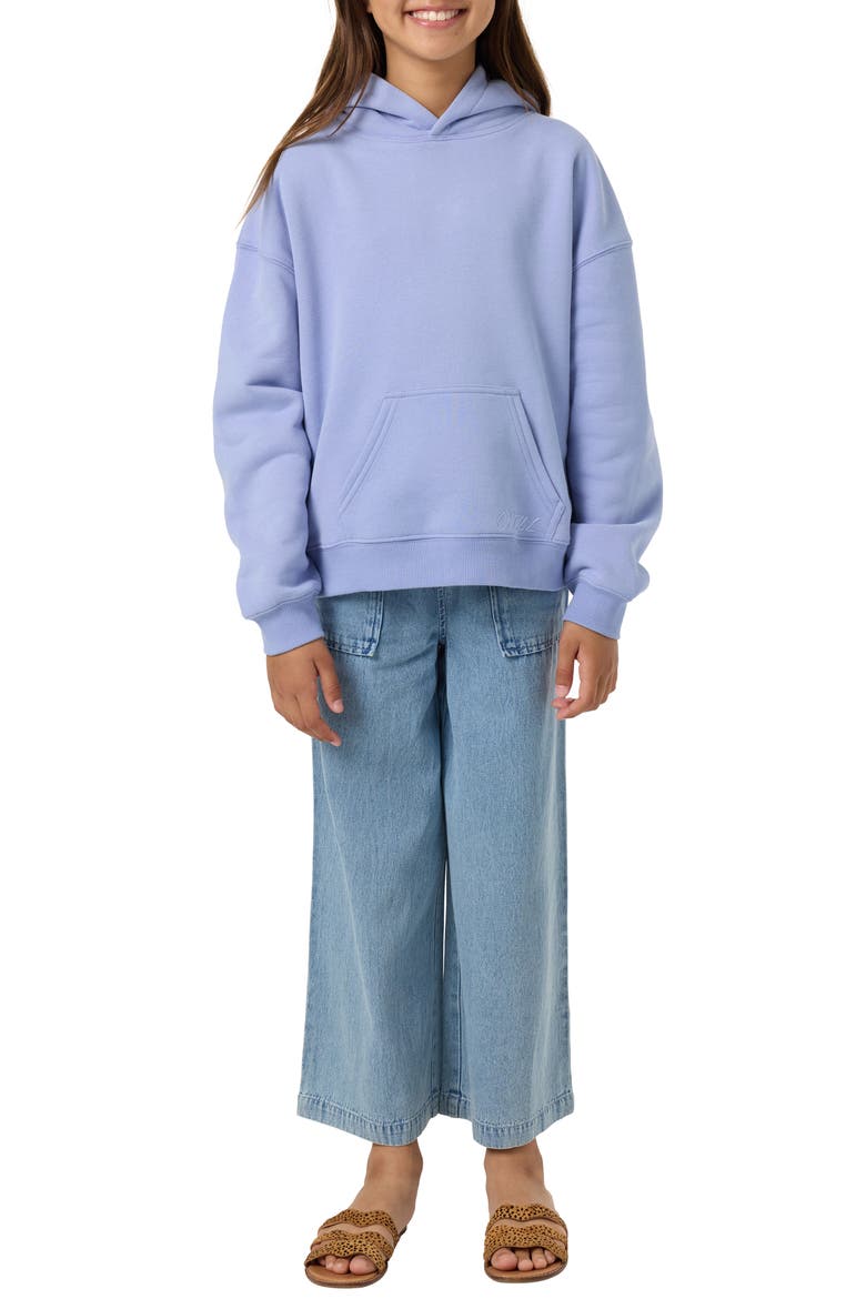 Kids' In the Sea Oversized Hoodie, Alternate, color, BLUE JELLY