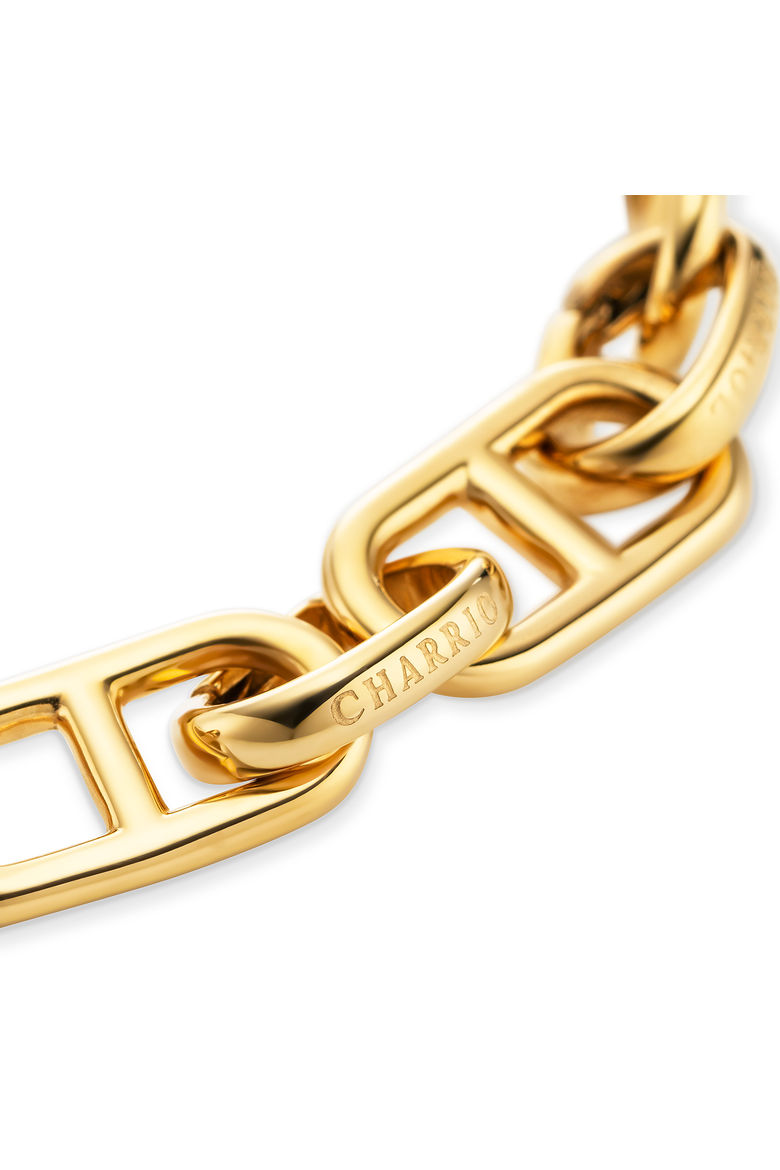 St. Tropez Mariner Bracelet, Alternate, color, Yellow gold PVD
