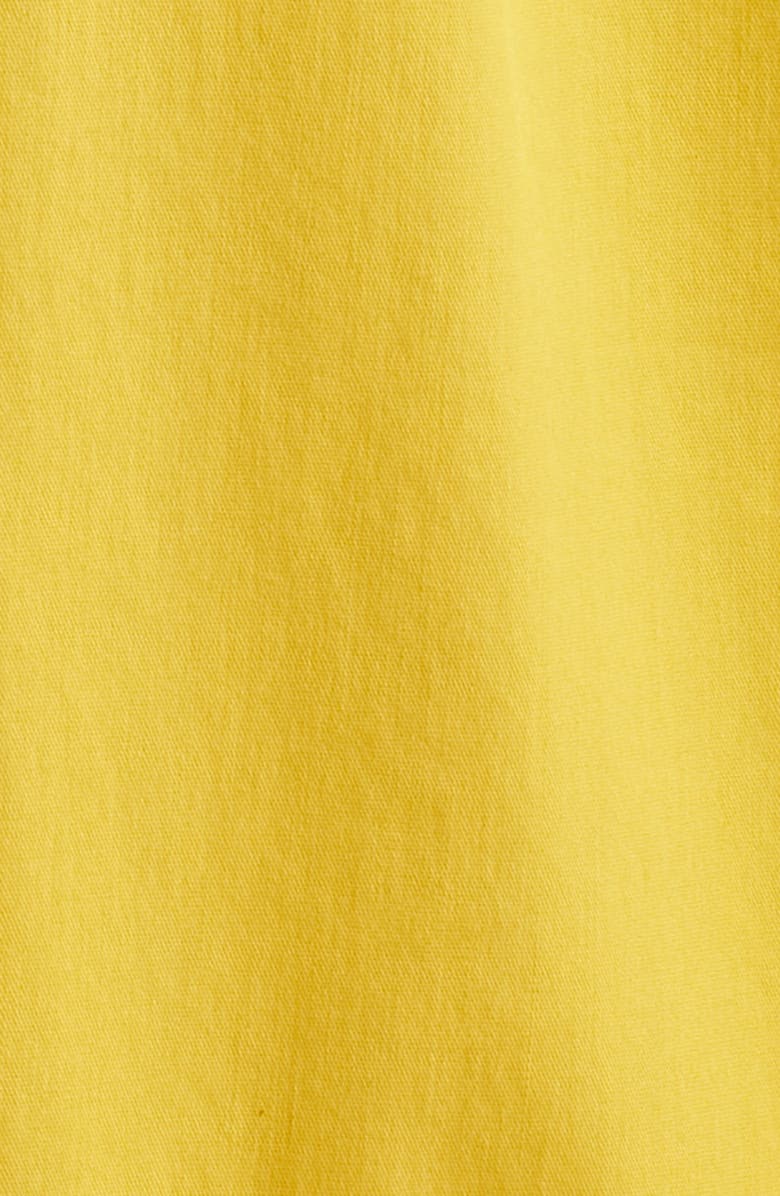 Anne Klein Bow Front Modern Midi Dress, Alternate, color, Sunset Gold