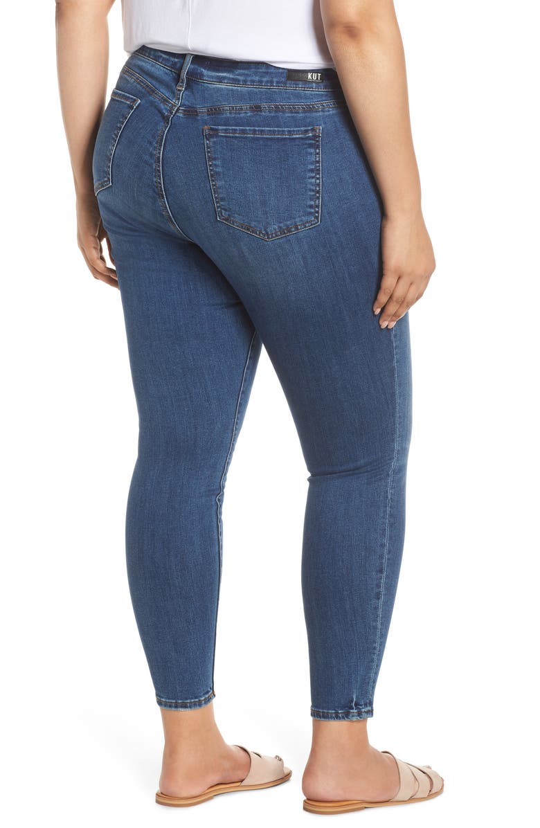 KUT from the Kloth Donna Skinny Ankle Jeans, Alternate, color,