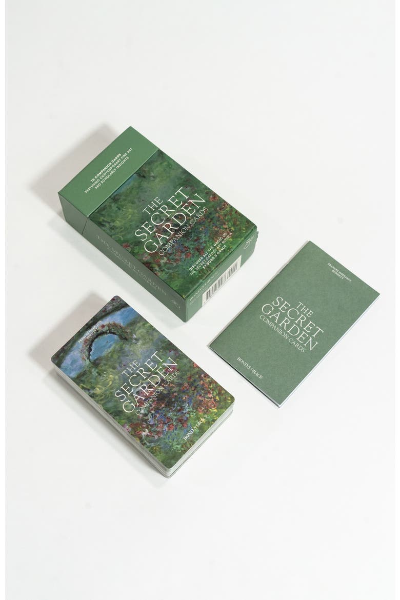 The Secret Garden Companion Cards, Main, color, Green