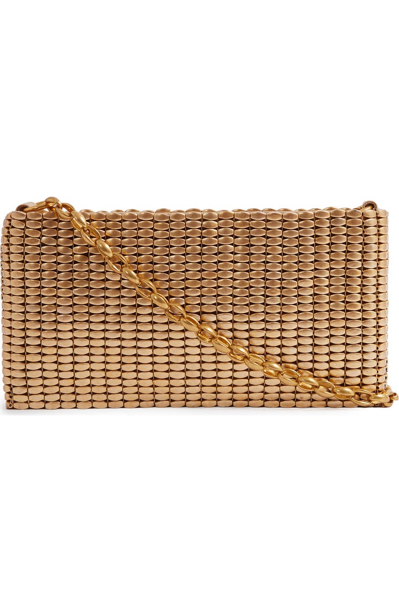 Reiss Bailey Shoulder Bag, Alternate, color, Gold