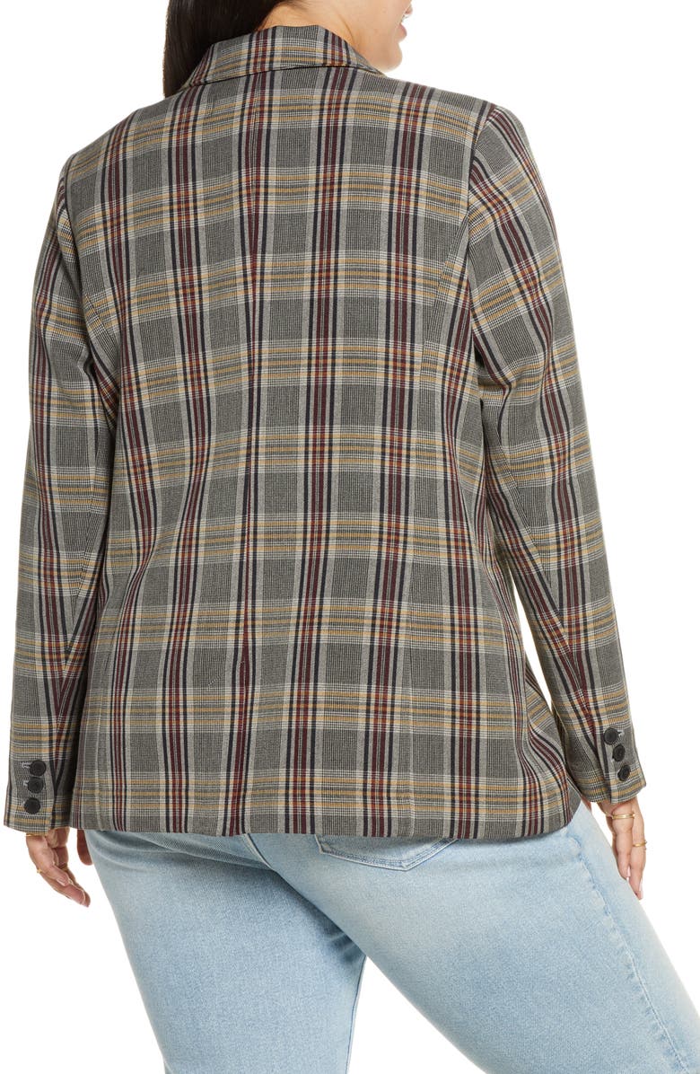 Treasure & Bond Menswear Plaid Blazer, Alternate, color, 