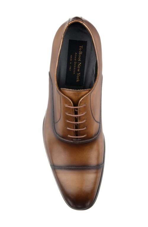 To Boot New York Frankie Cap Toe Oxford In Brown
