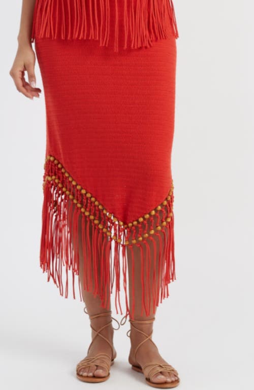 Chinti & Parker Laura Whitmore Beaded Skirt