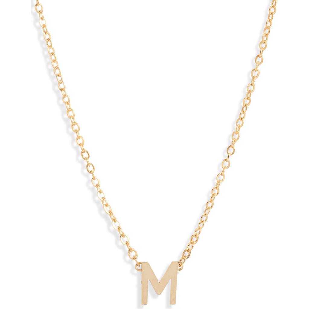 Set & Stones Cheyenne Initial Pendant Necklace