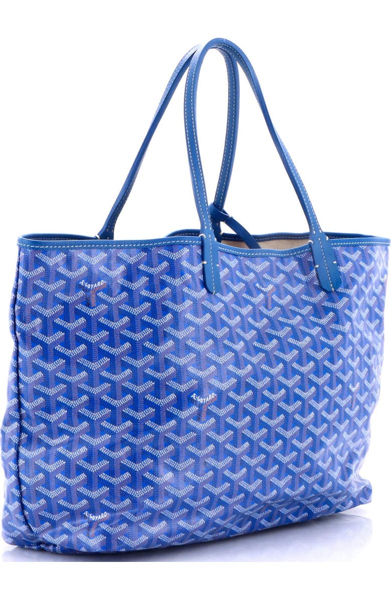 Pre-Owned Goyard Saint Louis Tote Coated Canvas PM, Alternate, color, Blue