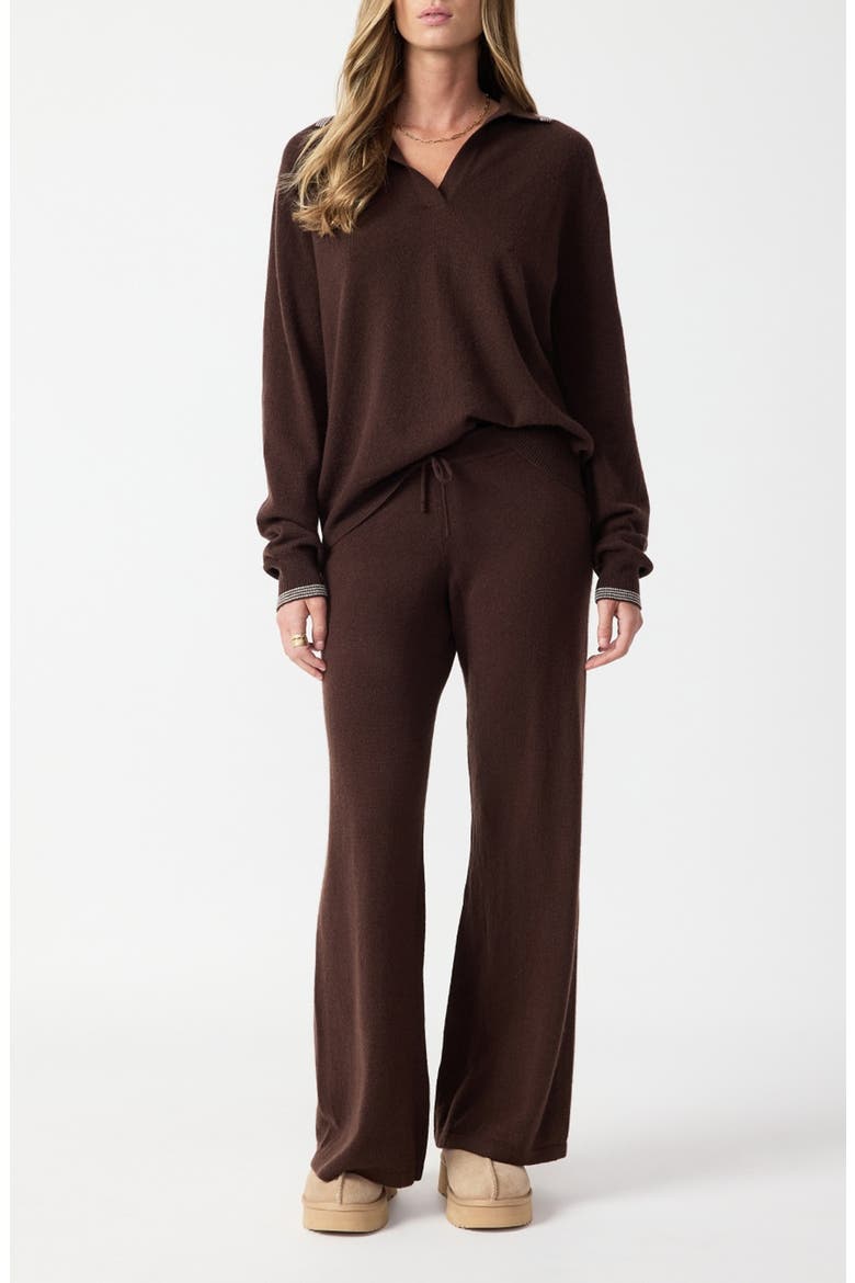 Coco Luna Cashmere Sweater, Alternate, color, BROWN