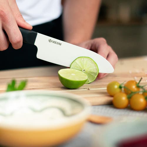 Kyocera Innovationwhite® 2 Piece Ceramic Knife Set In Black