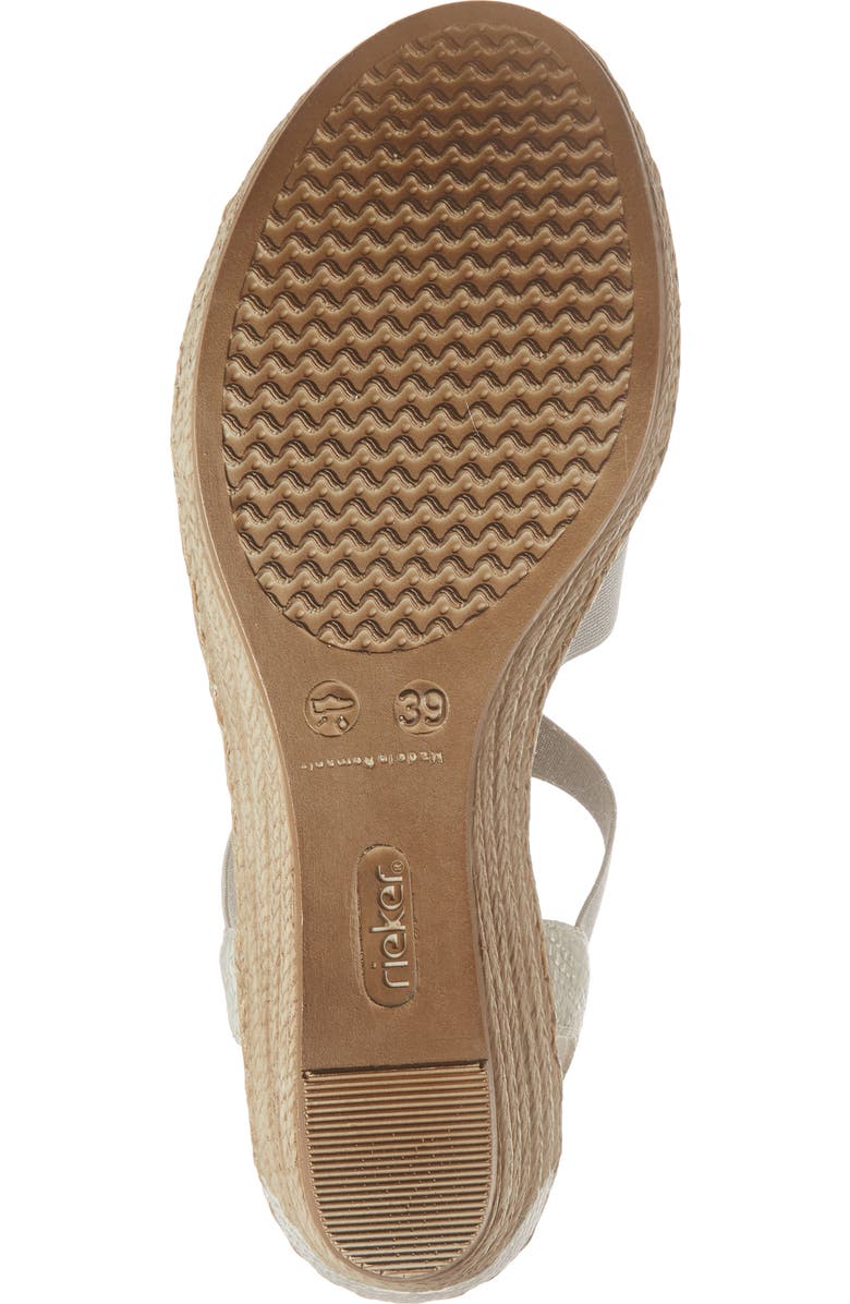 Rieker Antistress Fanni Wedge Sandal, Alternate, color,