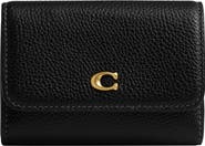 COACH Essential Leather Card Holder