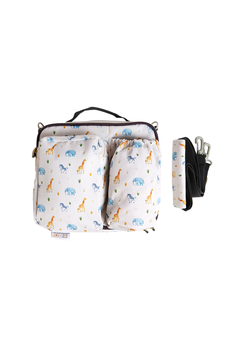Bento Box and Lunch Bag Set, Alternate, color, Safari Warm Cream