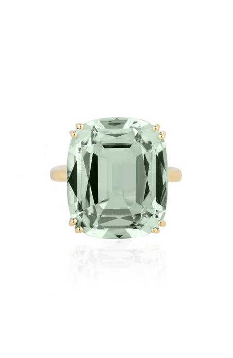 Gossip Cushion Cut Cocktail Ring