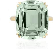 GOSHWARA Gossip Cushion Cut Cocktail Ring