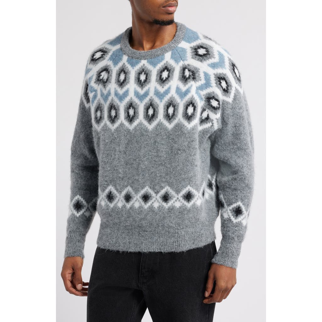 Pacsun Fair Isle Crewneck Sweater