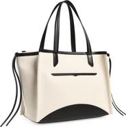 JW Anderson Loafer Cabas Leather Trim Tote