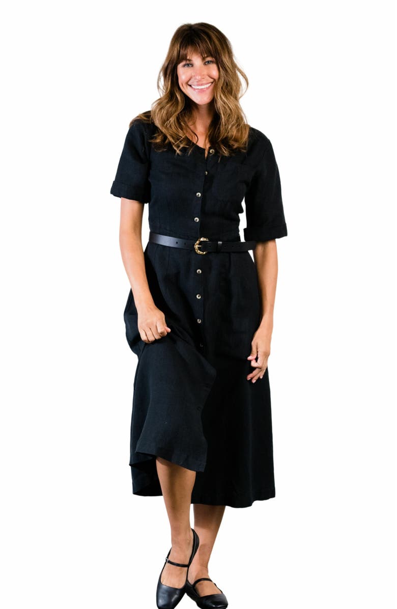 ABLE Sierra Utility Midi Dress, Main, color,