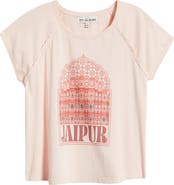 CITY BLUES Crochet Detail Muscle T-Shirt