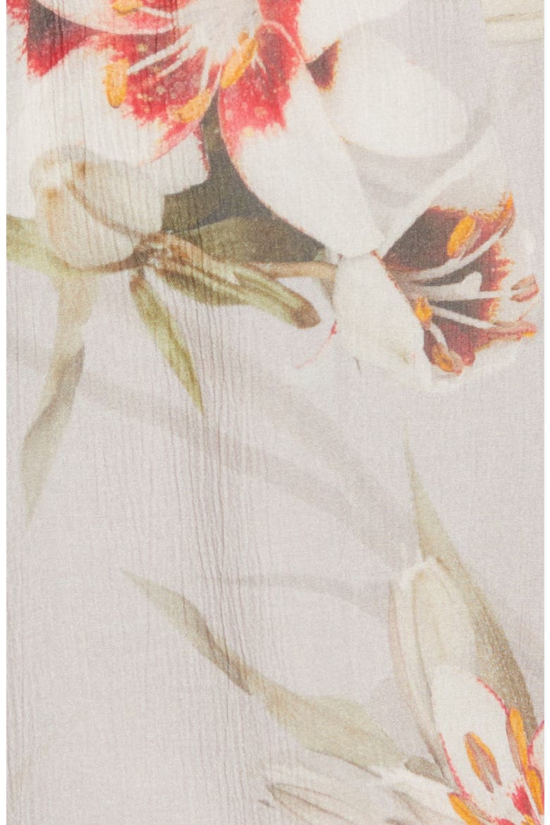 Lara Kuroyuri Floral Print Blouse, Alternate, color, PINK
